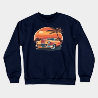 Classic 50's car Crewneck Sweatshirt